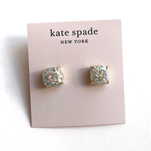Kate Spade Mini Small Square Stud Earrings - Picture 6 of 11